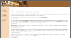 Desktop Screenshot of berger-thornhill.com